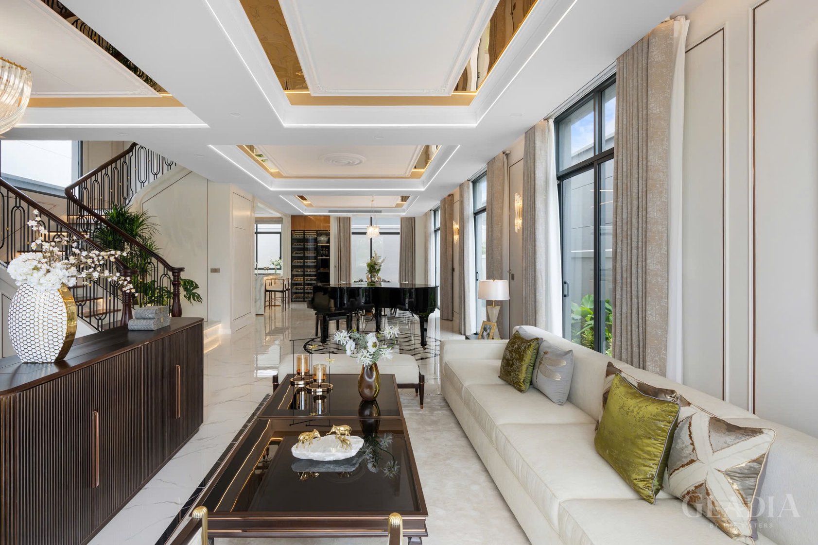 khu vực tầng trệt