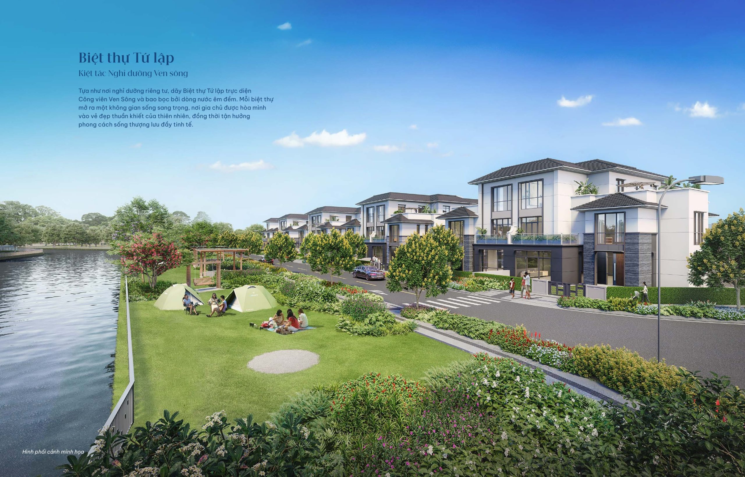 Biệt thự tứ lập