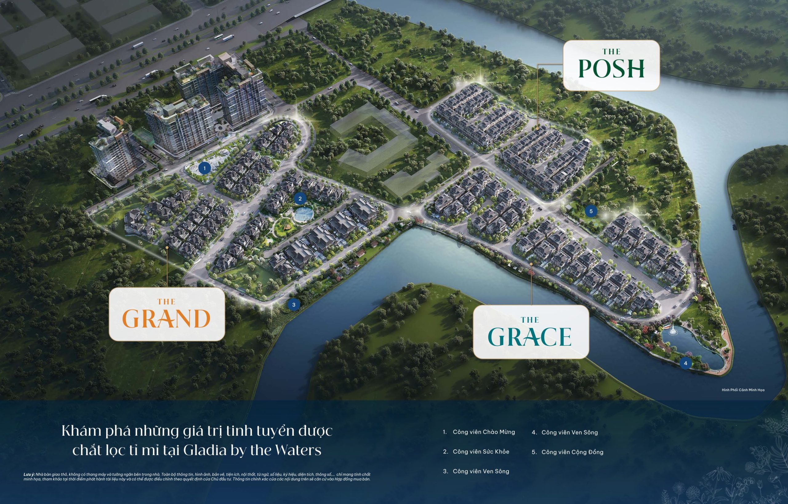 Tổng thể Gladia By The Waters